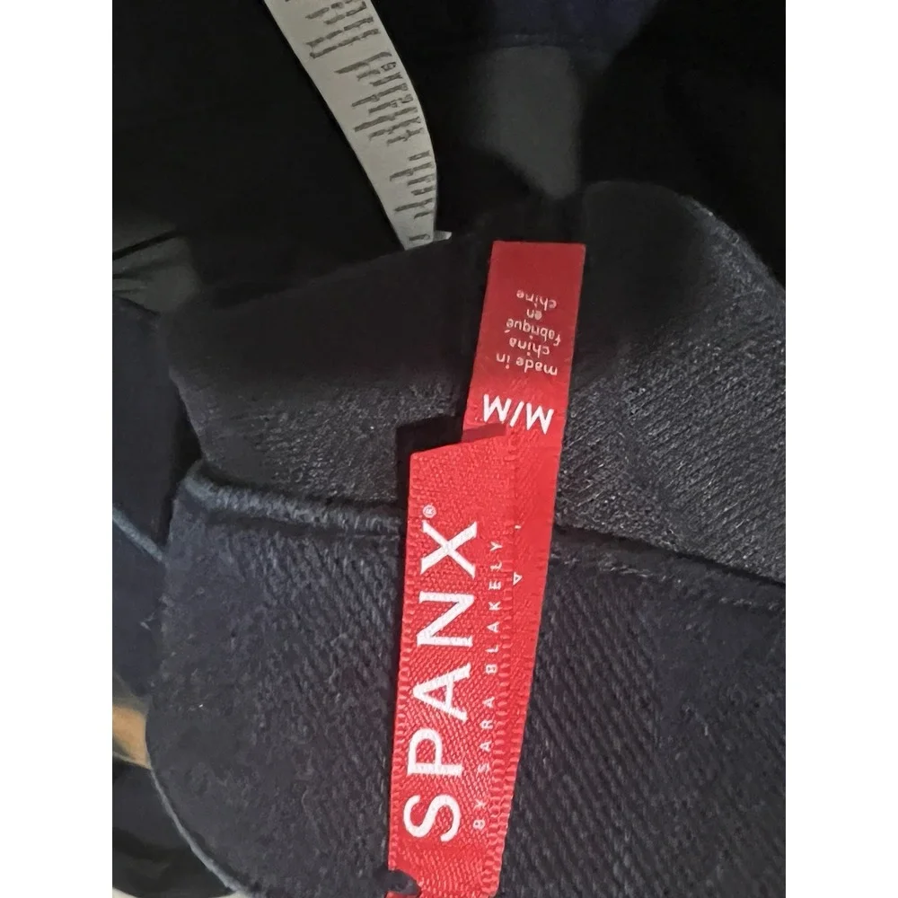 SPANX Jean-ish Blue Ankle Denim Leggings Pull-On Pants Size‎ M - Picture 8 of 8